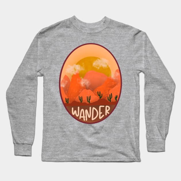 Wander Long Sleeve T-Shirt by The Wandering Porch Collective